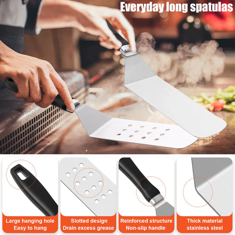 RINPIR cleaning pad with handle – quick tidy after grilling.