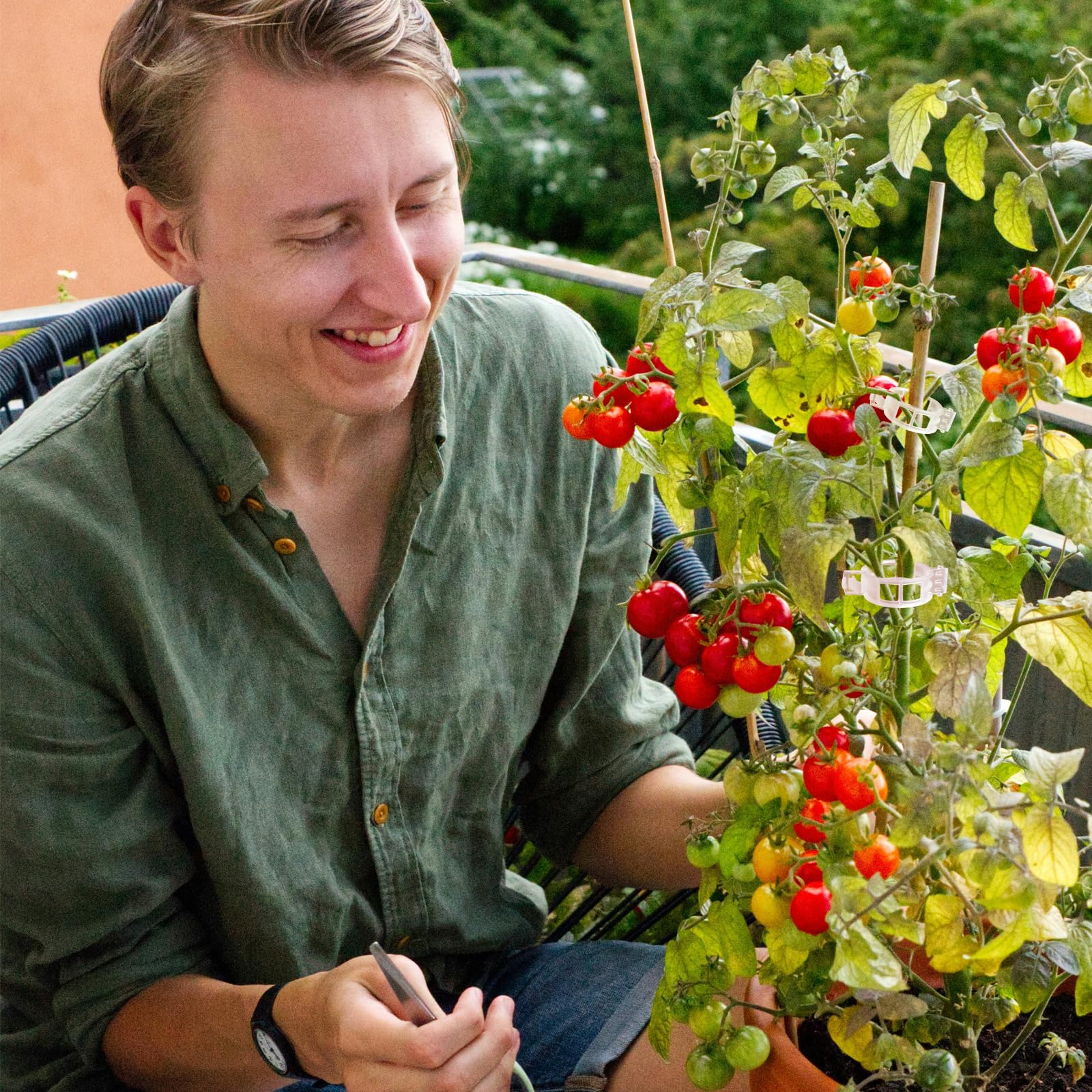 Rinteria 100-pack bulk clips are ideal for balconies and larger gardens.
