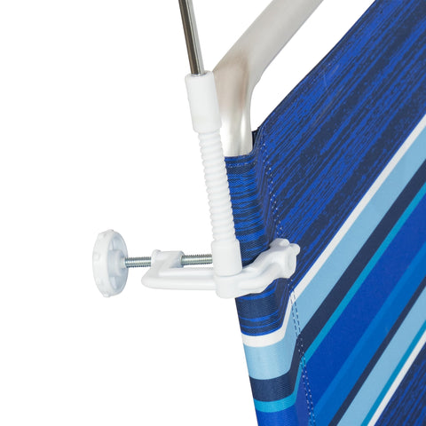 Rio Brands Wave Beach Umbrella uses 75-denier fabric for durability