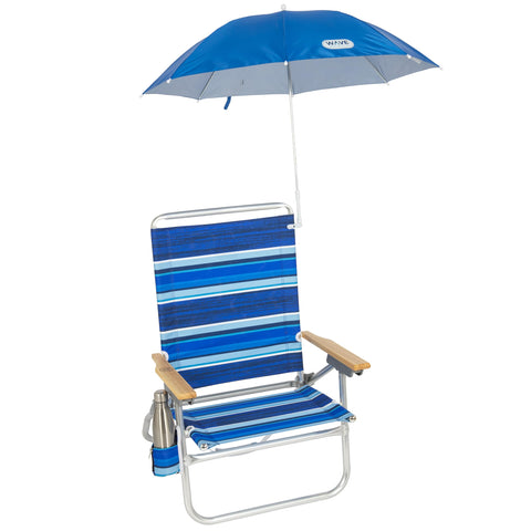 Rio Brands Wave Beach Umbrella 48-inch diameter provides broad shade