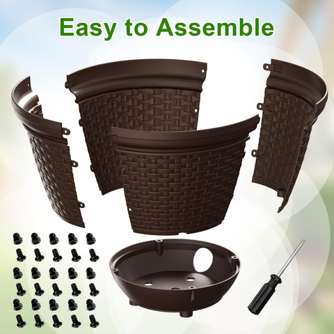 Riokko rust-proof, fade-resistant outdoor design stands up to weather.