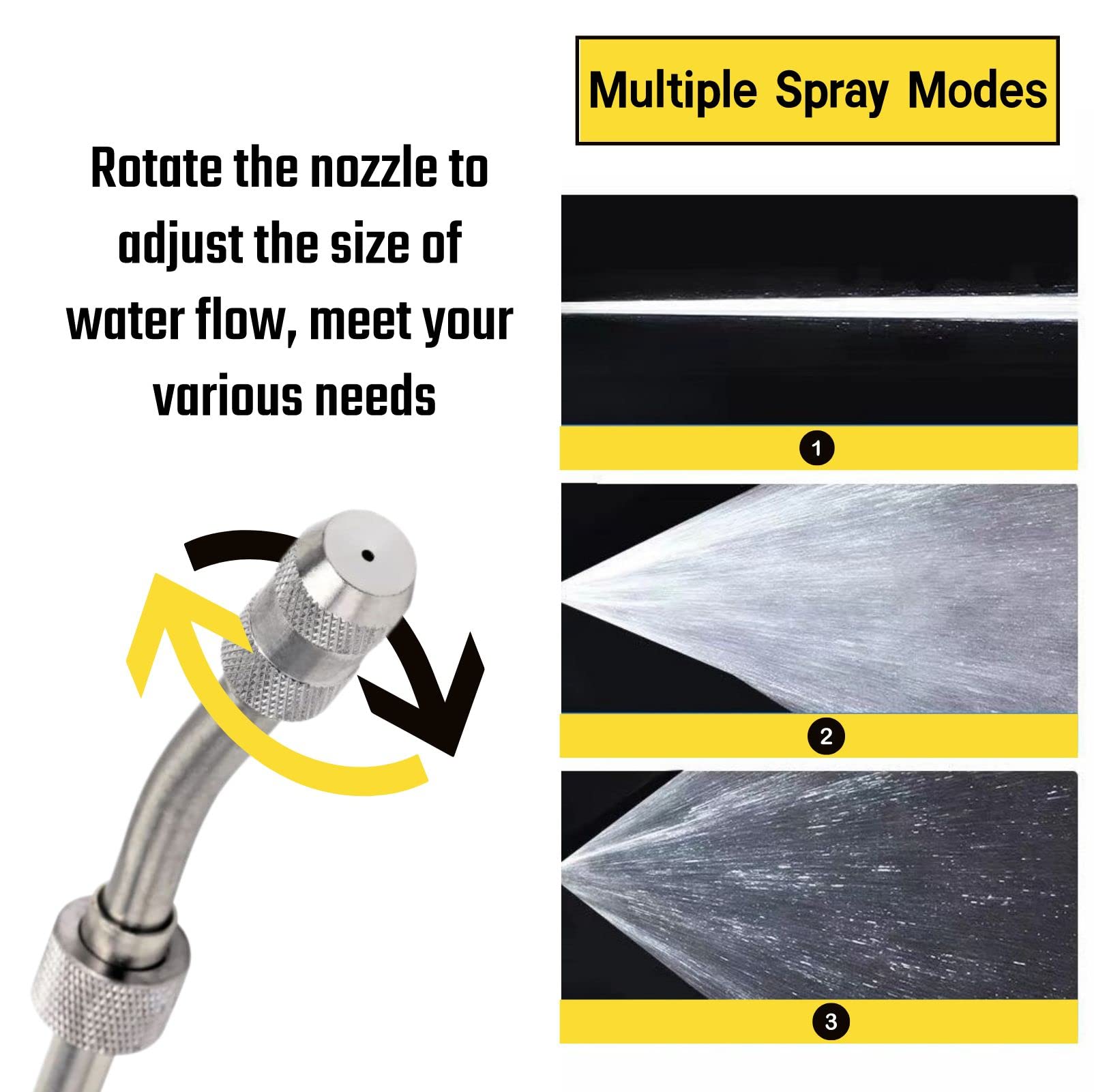 Riomhorry lockable valve handle enables continuous operation with less hand fatigue.