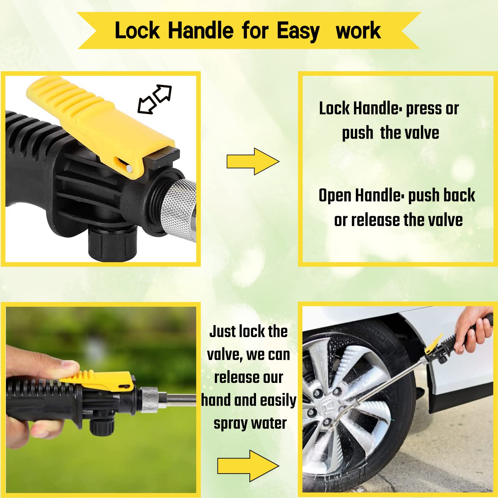 Riomhorry stainless hose clamps included for secure, tool-free setup.