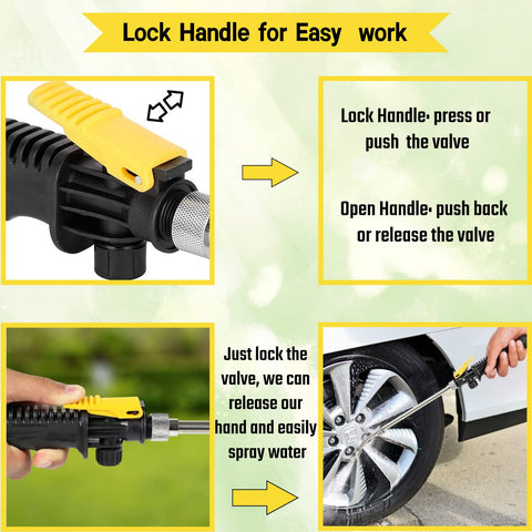 Riomhorry stainless hose clamps included for secure, tool-free setup.