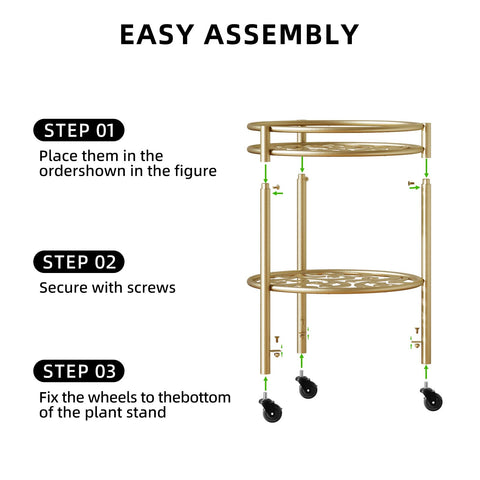 Rioneta easy-tool-free assembly lets you set up your garden quickly.