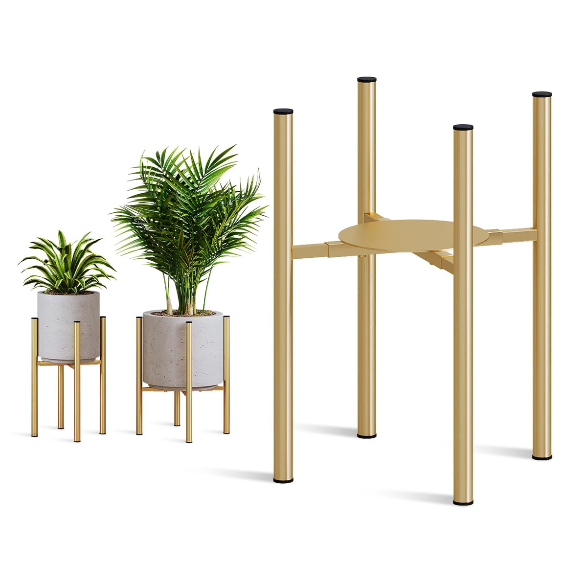 Rioneta plant stand with adjustable height for versatile light exposure.