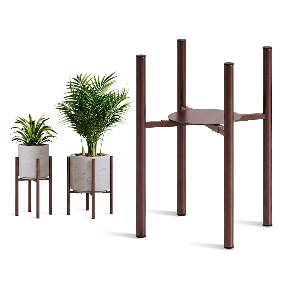 Rioneta plant stand with two-height option for flexible indoor/outdoor display