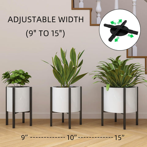Rioneta plant stand with two-height positions for optimal light exposure