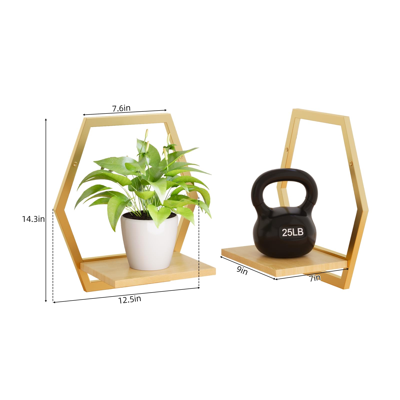 Rioneta wall-mount hardware included ensures quick, sturdy installation