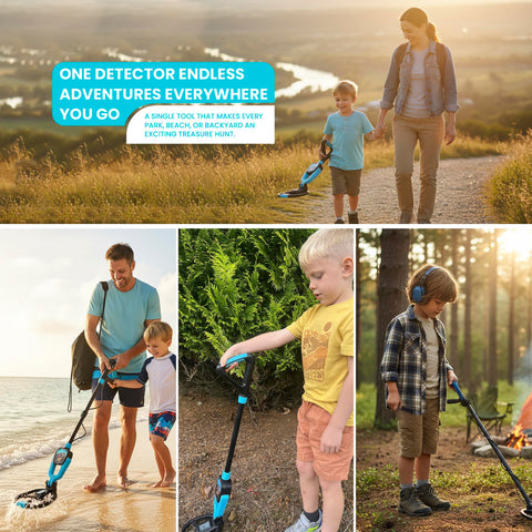 RIPTIC Kids Metal Detector carry bag for easy storage and transport.