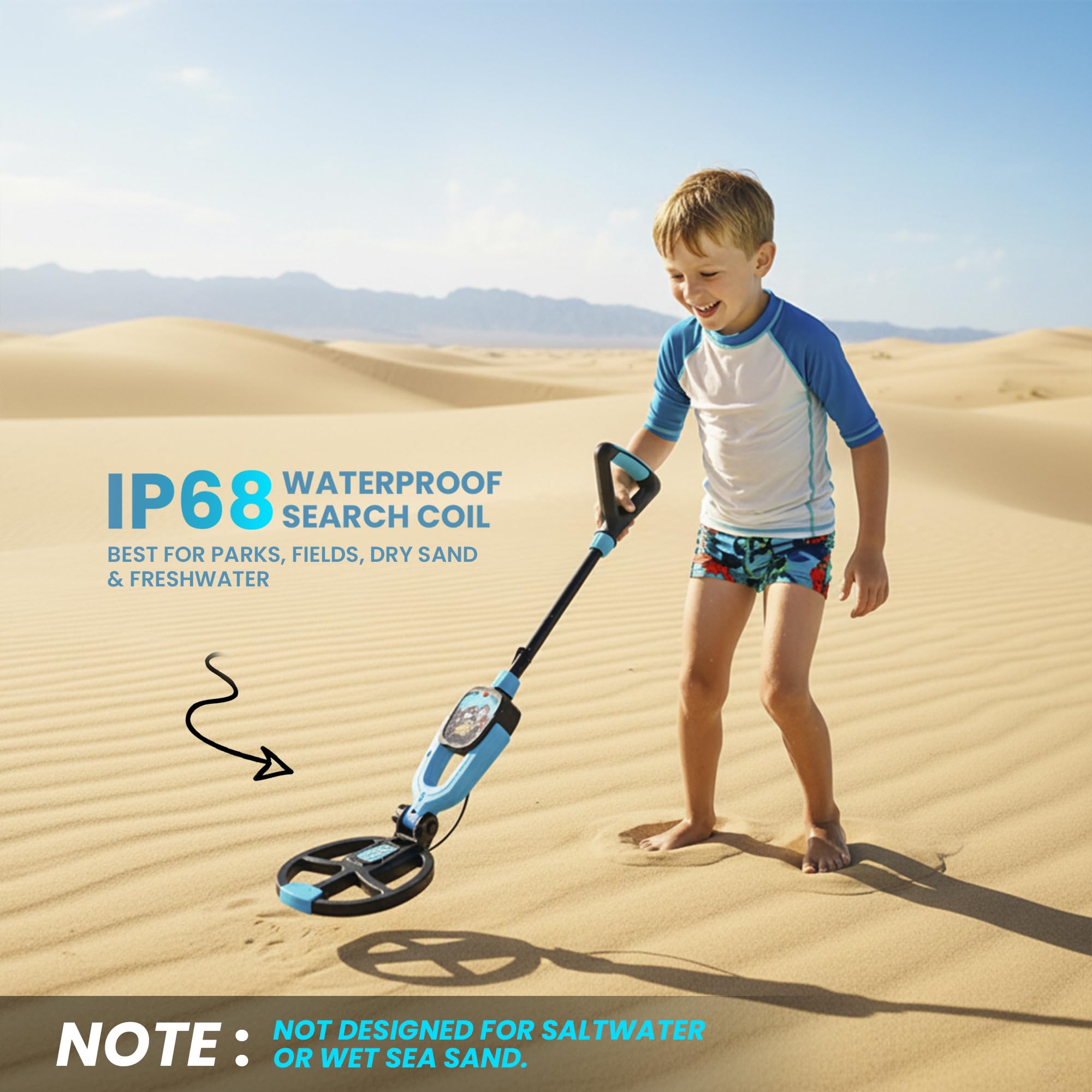 RIPTIC Kids Treasure Hunting Kit components ready for outdoor adventures.