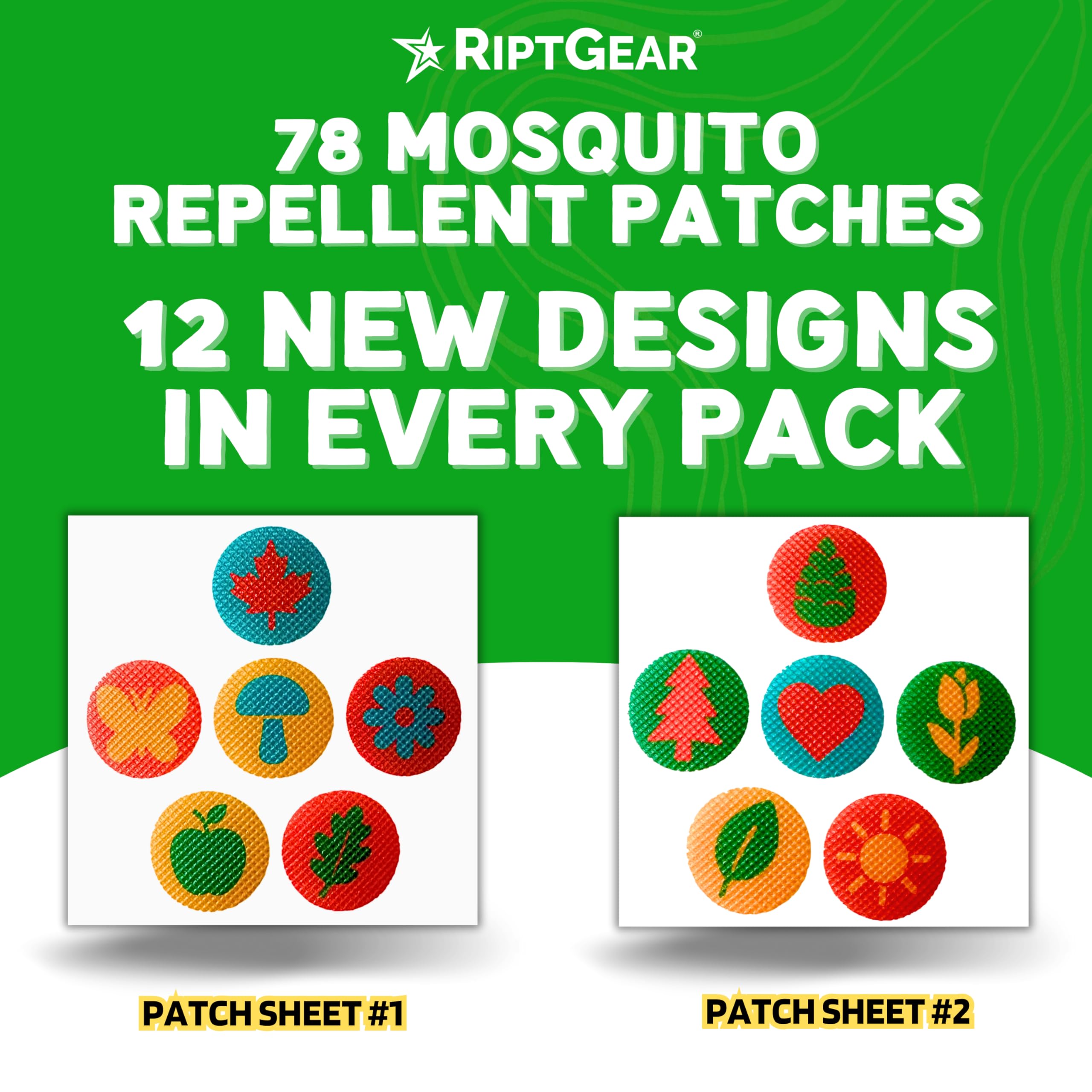 RiptGear travel-friendly patches fit purses and suitcases.