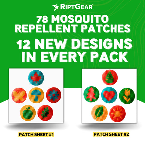 RiptGear travel-friendly patches fit purses and suitcases.