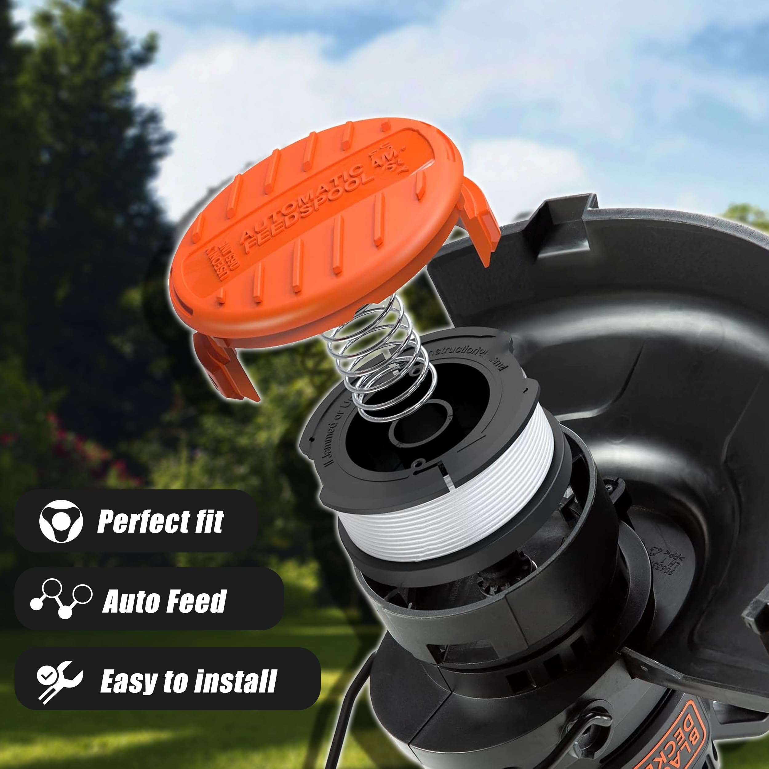 RISELION smooth-feed-spool demonstration showing quick wind and reliable performance.
