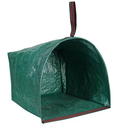 RISETEX 72-gallon yard bags with standup design for easy loading and cleanup.