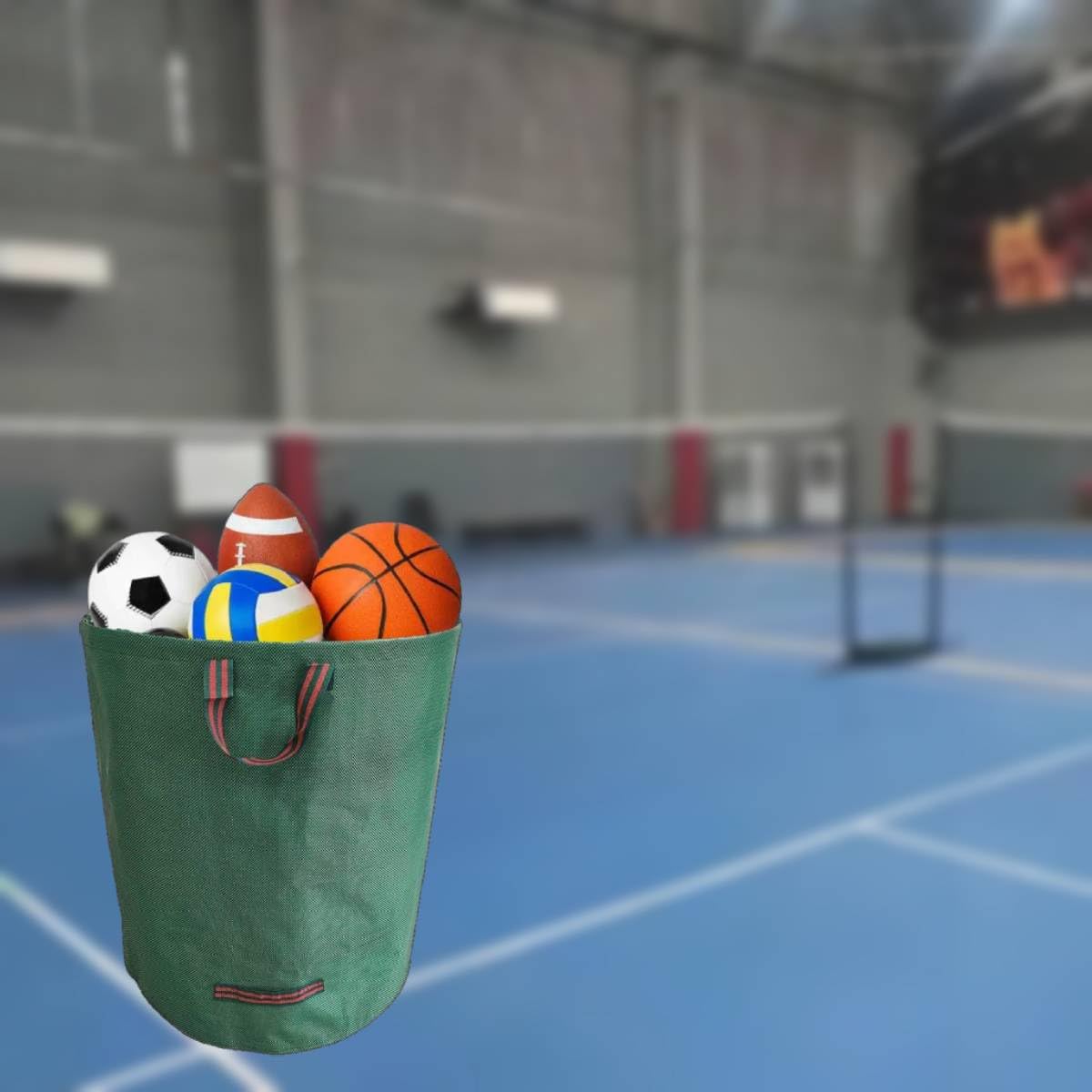 RISETEX leaf bag ideal for camping gear storage and outdoor trips.