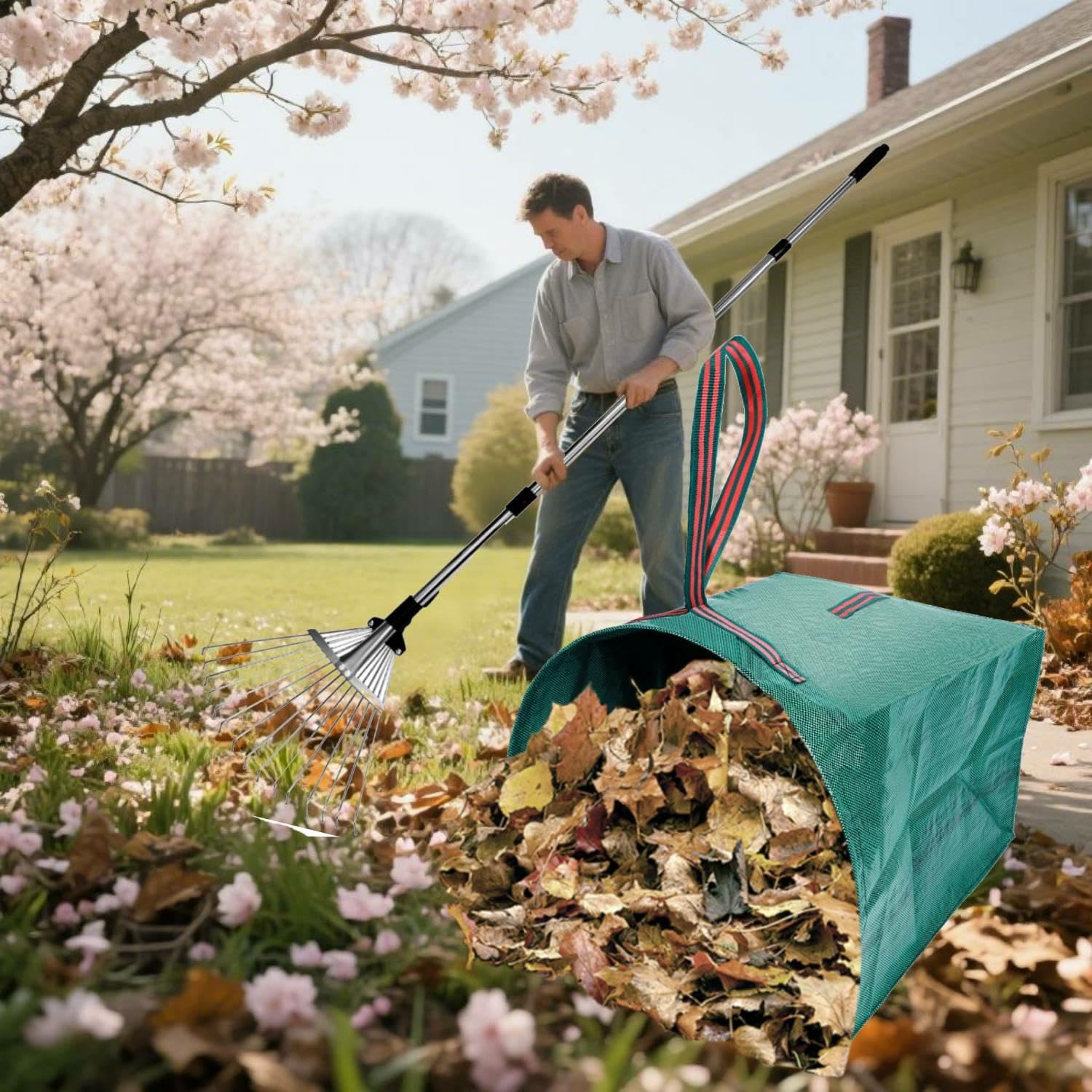 RISETEX all purpose outdoor tool for lawn shrubs and camping
