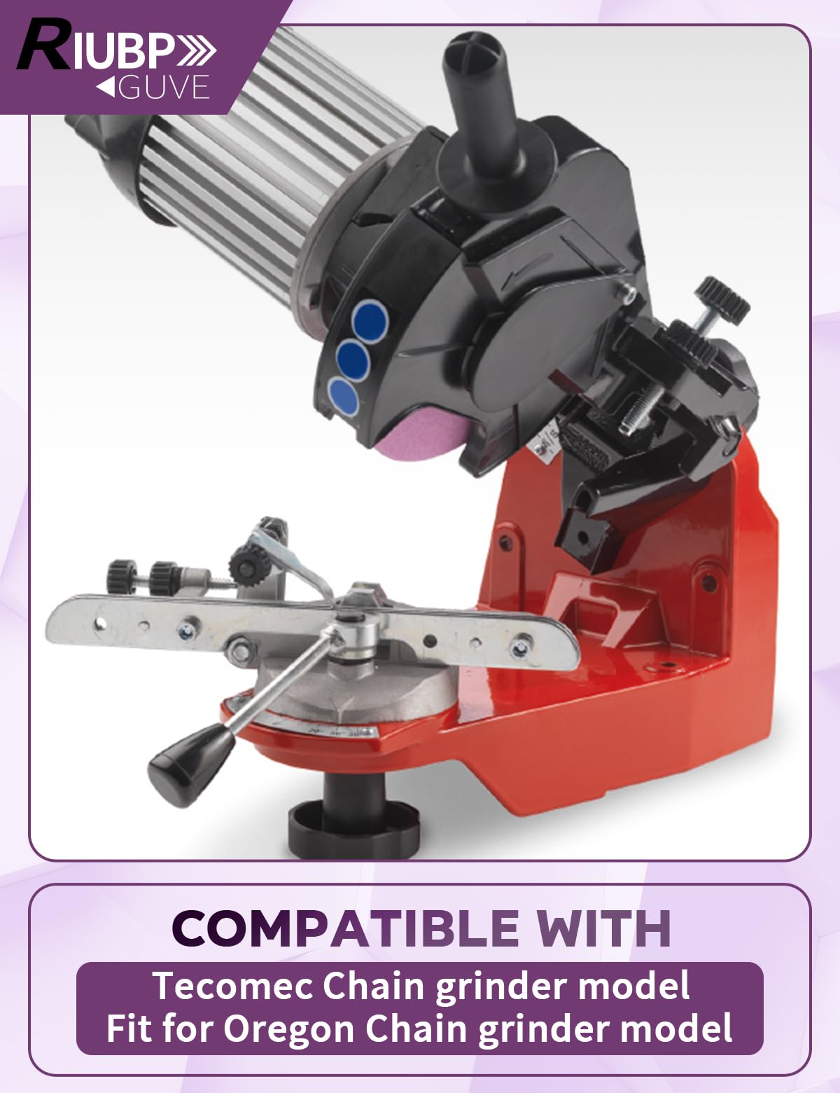 RIUBPGUVE Or534-18 wheel highlights 7/8 inch shaft hole for secure mounting.