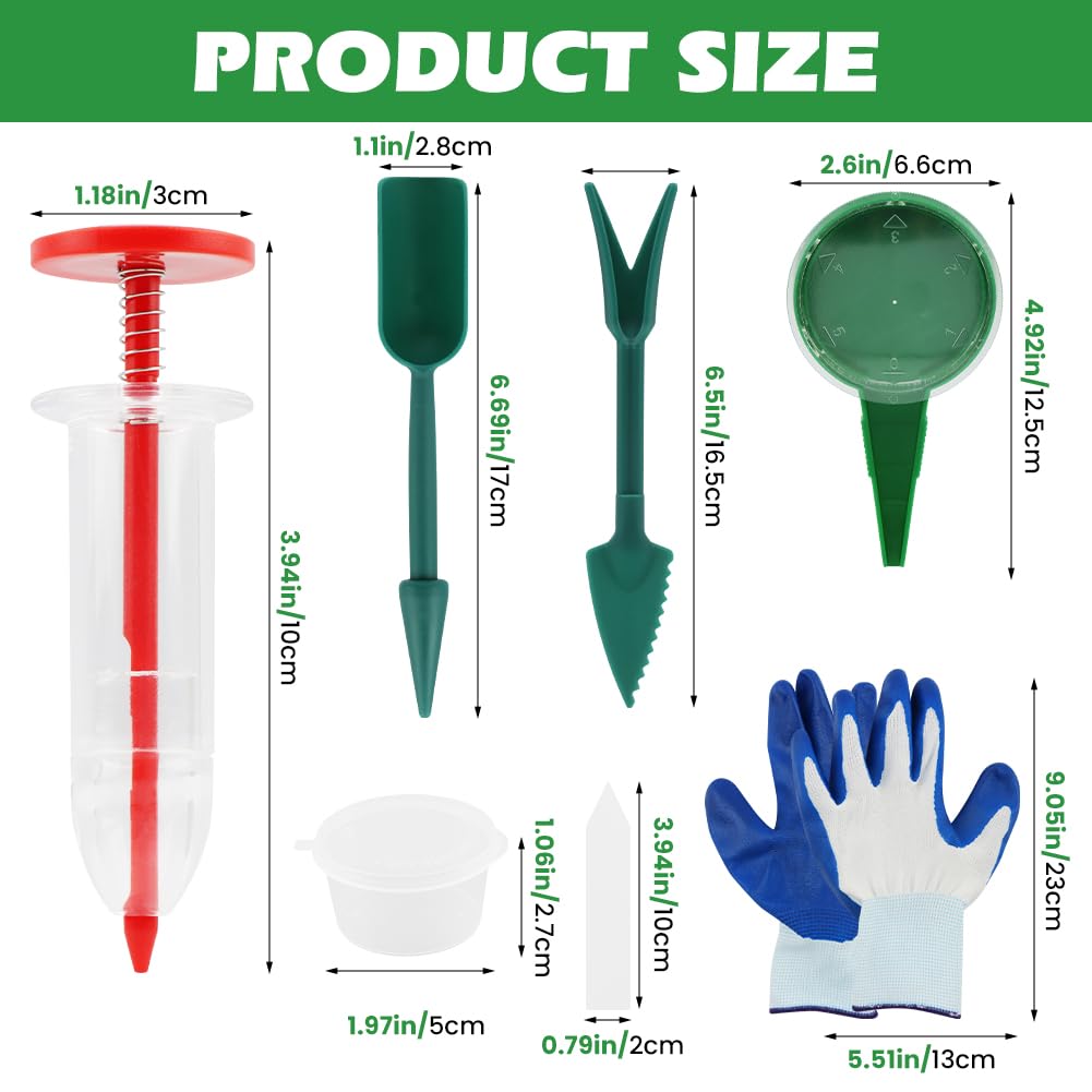 Rivonthex widger tool helps transplant delicate seedlings.