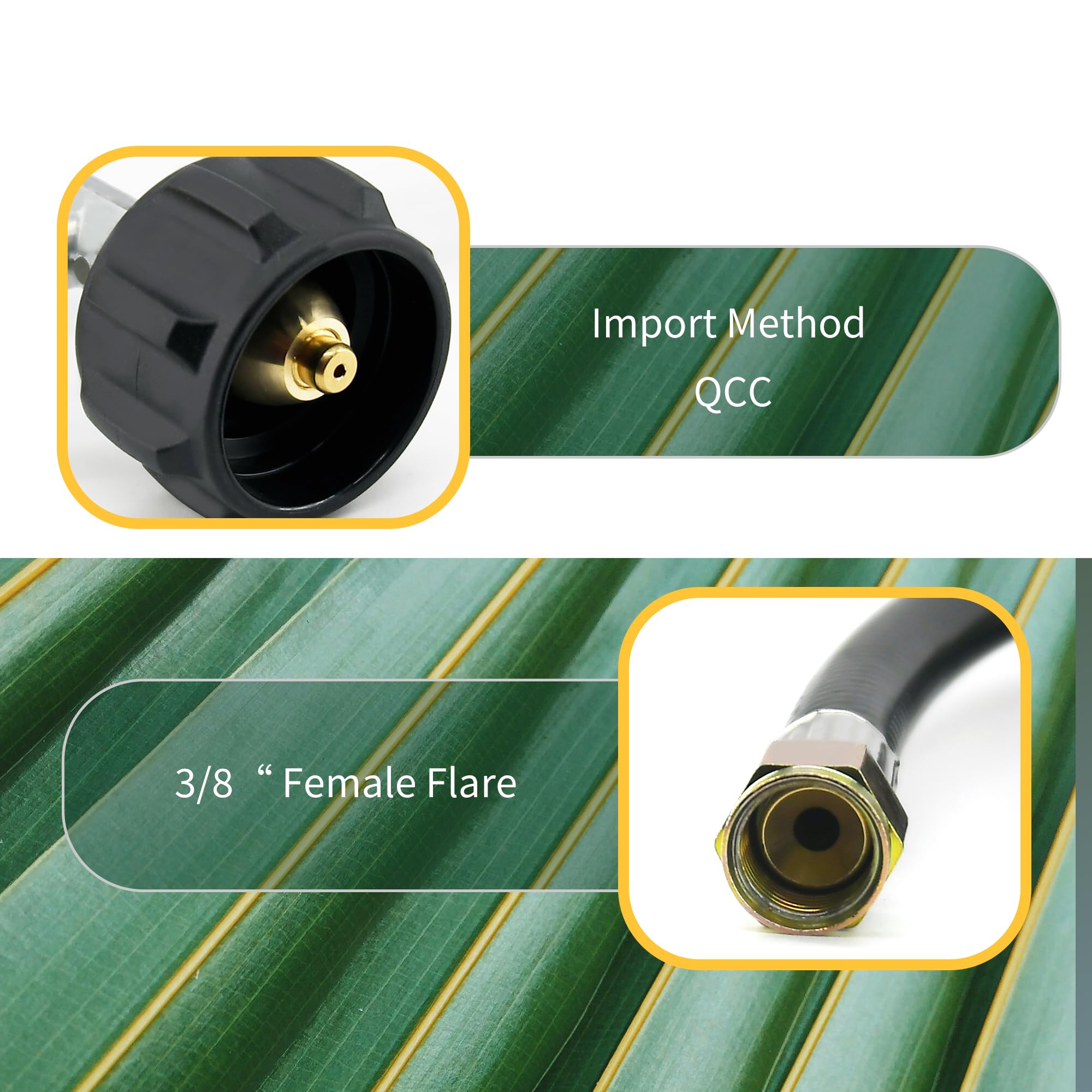 Rixordd red knob allows 0-20 PSI flame control.