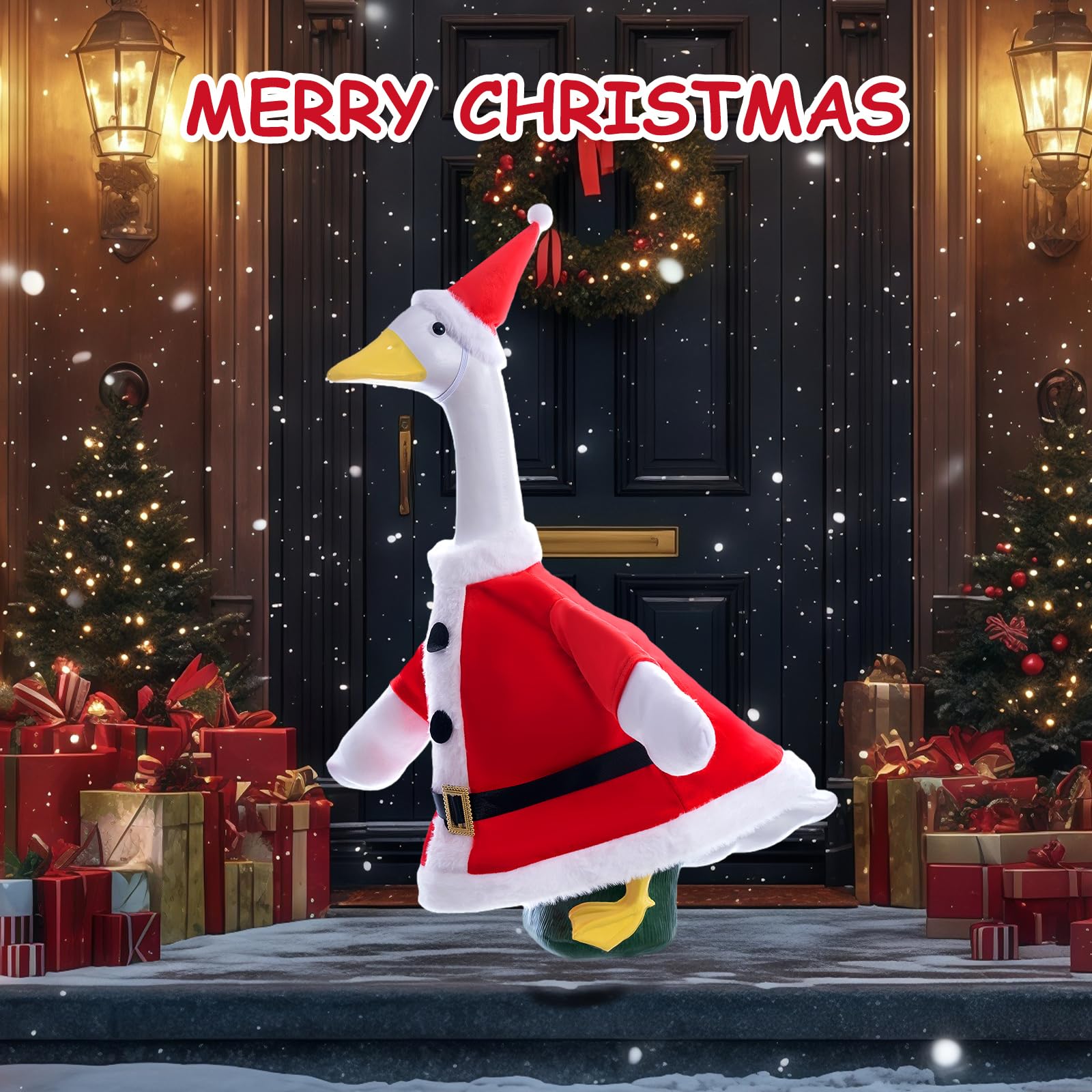 RIYYDEN goose outfits Halloween costume creates whimsical spooky display