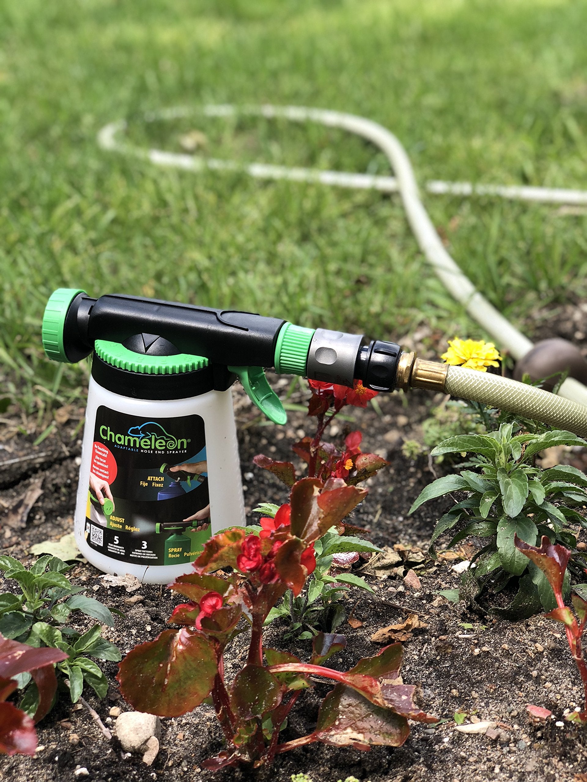 32-ounce refill bottle with Chameleon sprayer ready for extended use