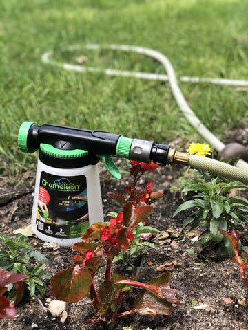 32-ounce refill bottle with Chameleon sprayer ready for extended use