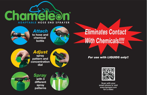 Quick-connect adapter enables fast setup for garden spraying