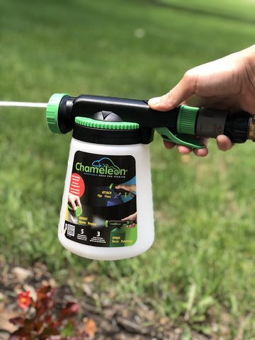 Chameleon shower pattern protects delicate plants during watering