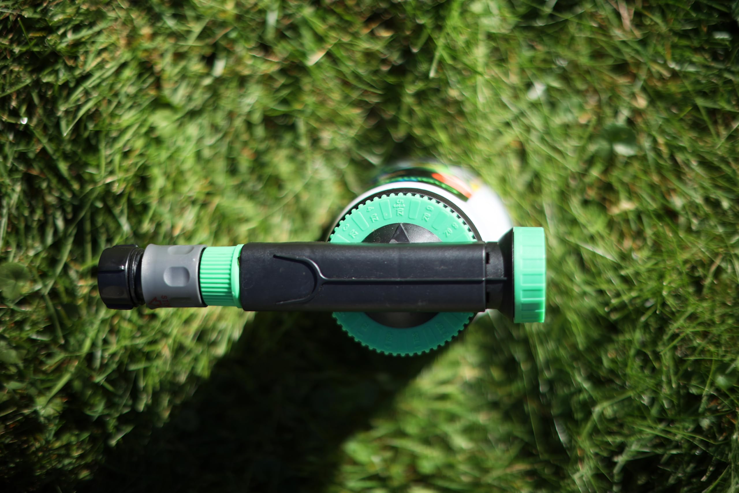 Three-step setup with Chameleon for quick spraying