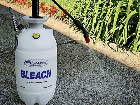 RL FLOMASTER 1.5 gallon capacity keeps sprays portable and efficient.