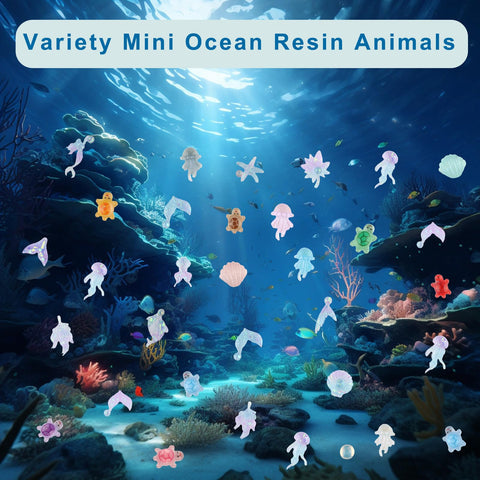 Rlynng shark resin figurine highlights dramatic underwater detail and glow