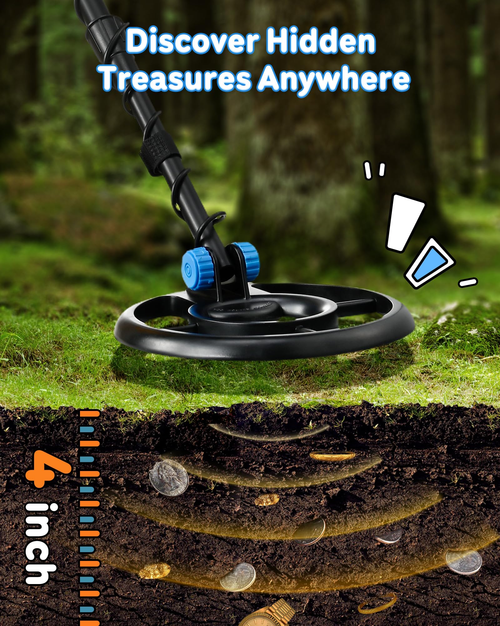 RM RICOMAX kids metal detector safety-focused design and materials