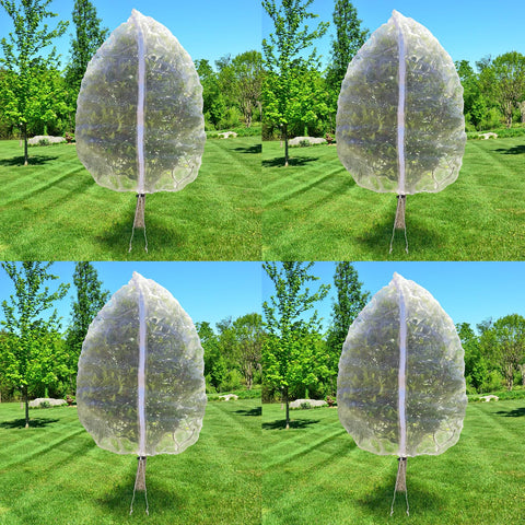 RMBHM apple tree netting with drawstring for quick access.