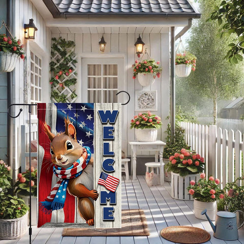 RMXJKIIU festival decor garden flag suitable for outdoor celebrations
