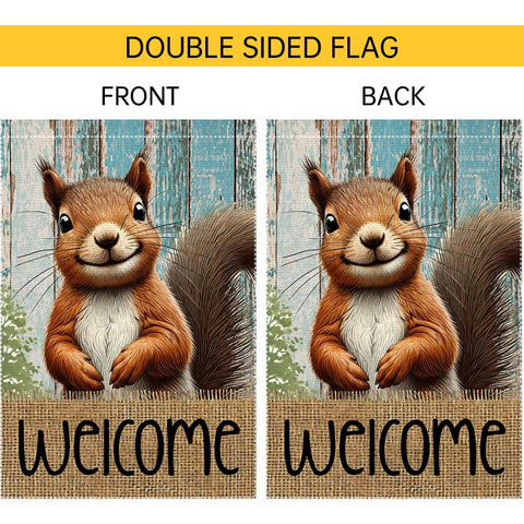 RMXJKIIU garden flag on standard stand for quick outdoor decoration