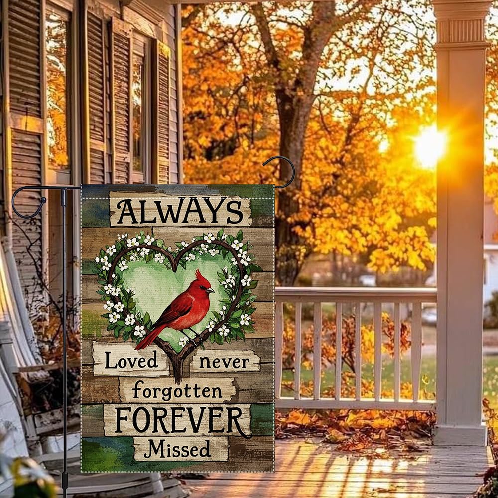 RMXJKIIU Spring memory garden flag for home decor