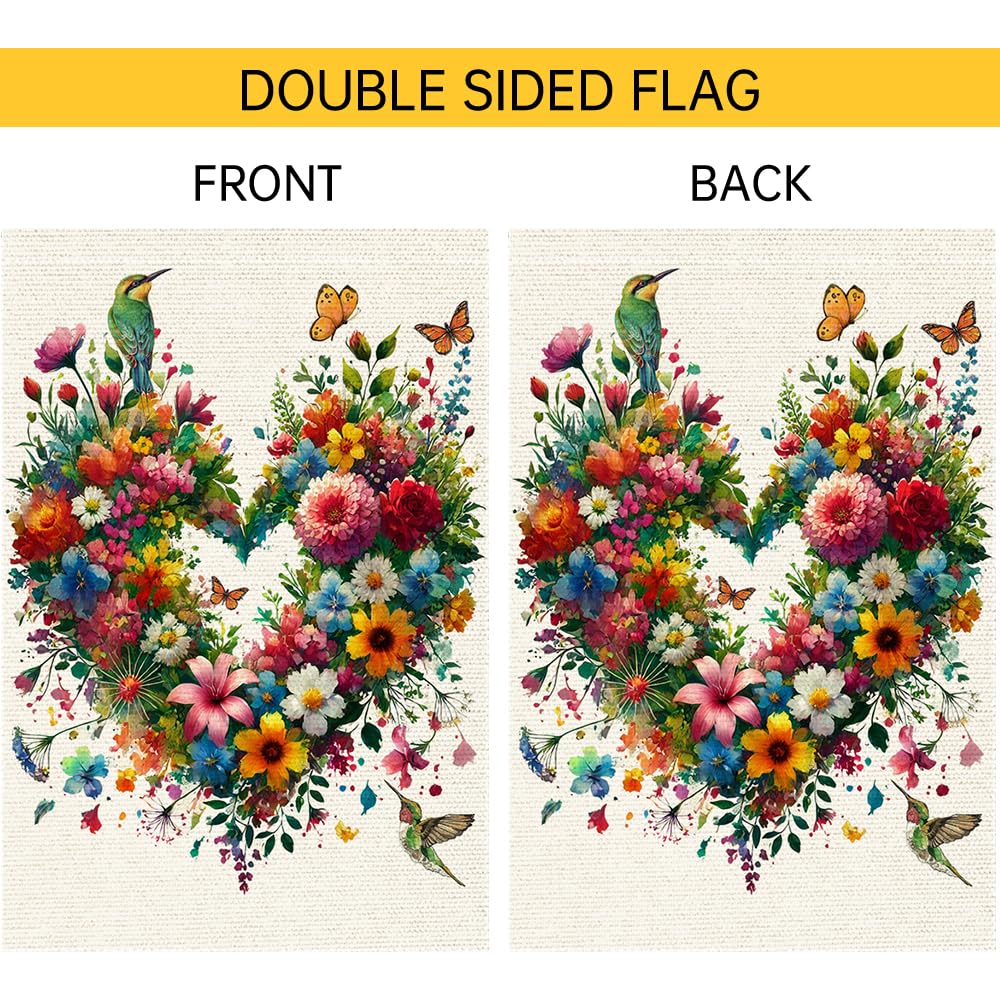 RMXJKIIU top sleeve design enables easy hanging on garden poles.