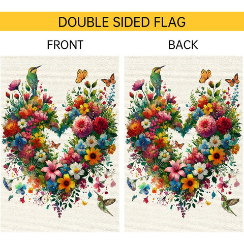 RMXJKIIU top sleeve design enables easy hanging on garden poles.