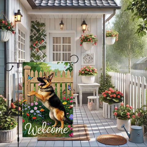 RMXJKIIU easy-care flag suitable for porch, lawn, or balcony decoration.