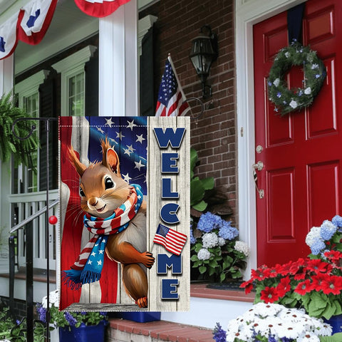 RMXJKIIU washable garden flag for long-lasting patriotic decor