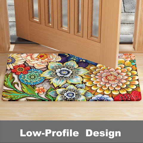 Rnivvi mat is easy to clean with vacuum, broom, or hose