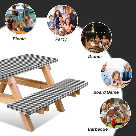 RNOONY spill-resistant dining surface ideal for picnics and camping.