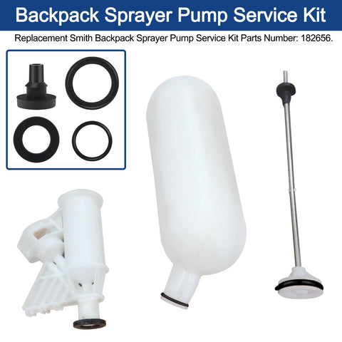 RO6G 182656 pump service kit components including seals and grommet for leak prevention