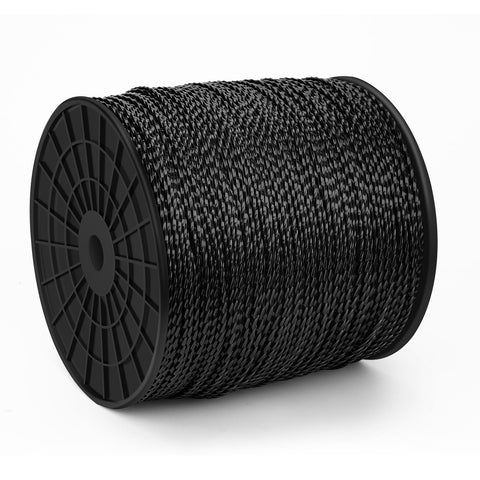 RO6G weed eater line spool showing 5lb capacity for quick refills.