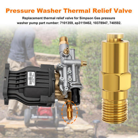 RO6G 7101359 valve side connection showing inlet/outlet ports for cooling flow.