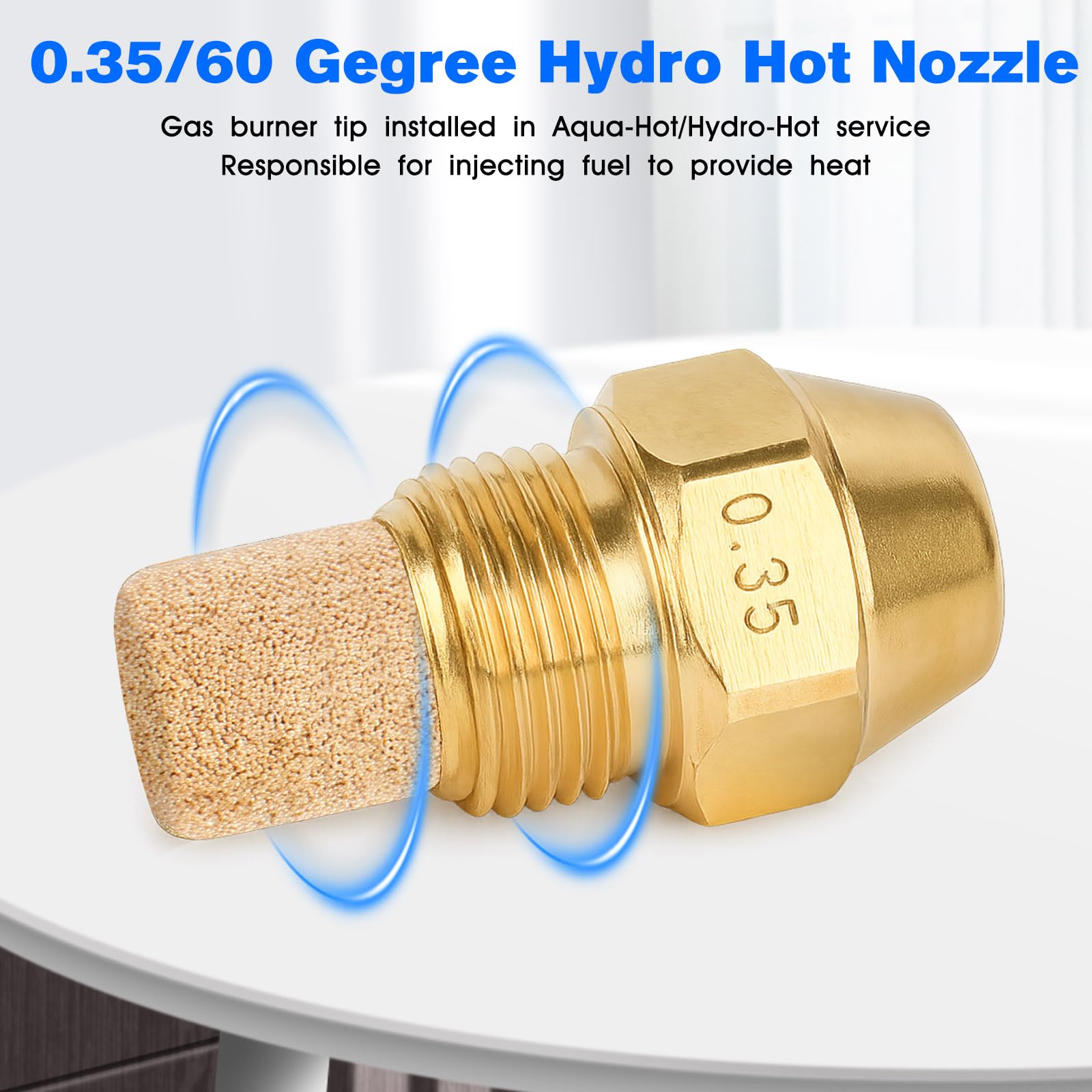 RO6G nozzle compatible with Danfoss 030F6103 for broader Aqua Hot support