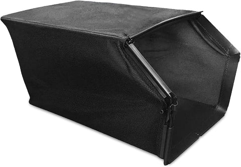 RO6G lawnmower grass bag assembled for quick yard cleanup and compatibility