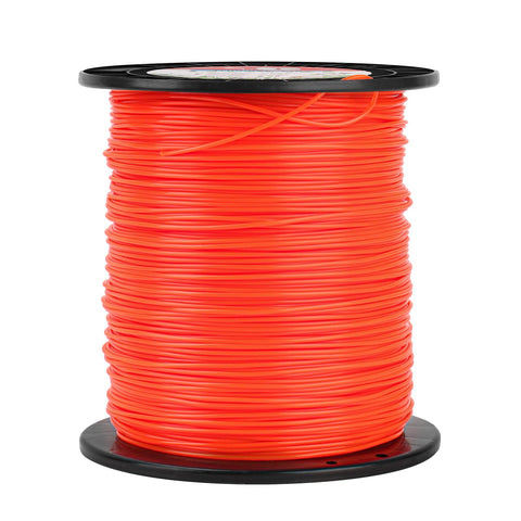 RO6G red trimmer line spool for easy yard edge clearance and rapid weed cutting.