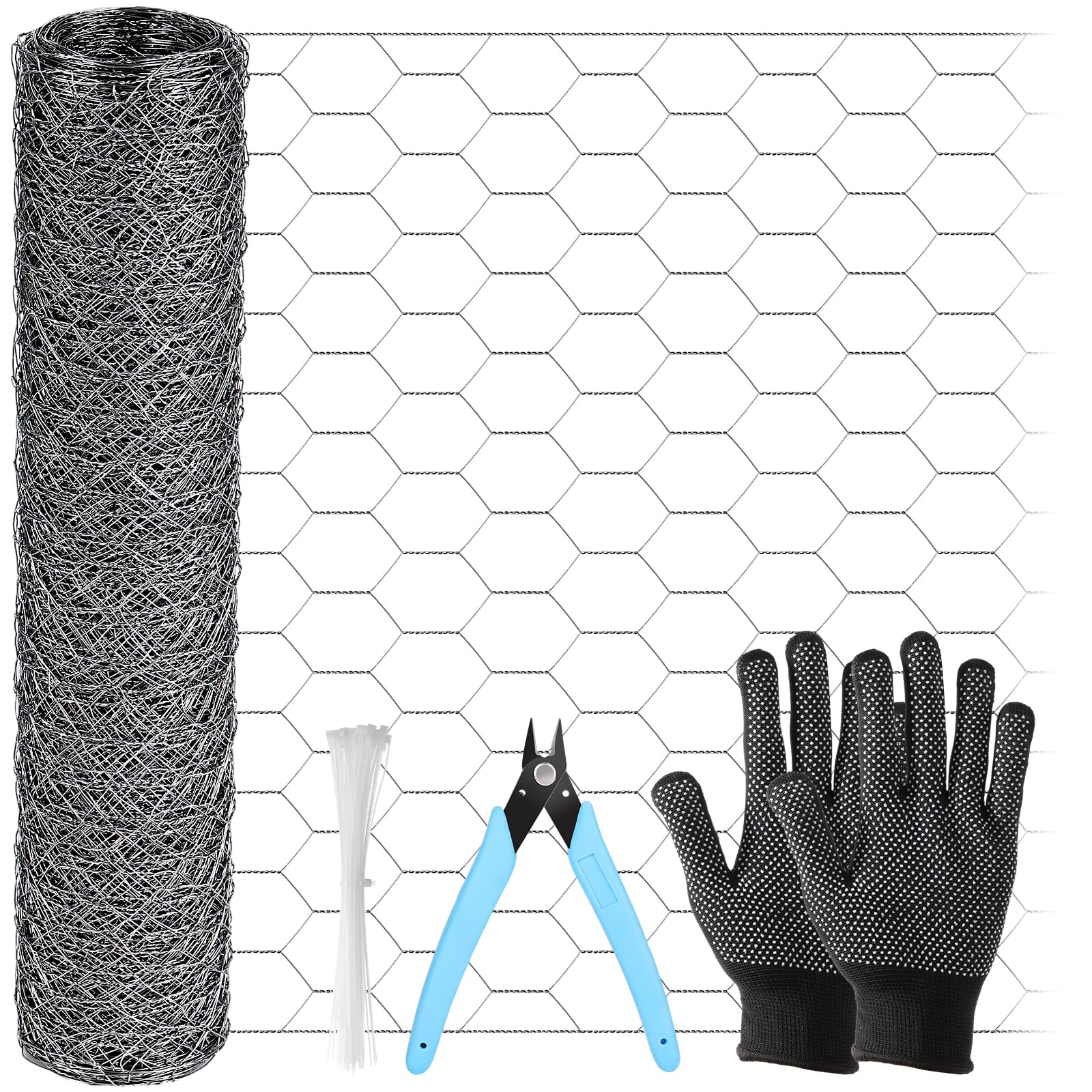 ROADPLUM chicken wire mesh 157in roll ready for versatile garden fencing and DIY